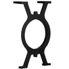 vidaXL Bench Leg | Set of 2 | Black | Cast Iron | Medium | Durable | Bench Leg 4