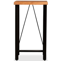 Bar Table Solid Acacia Wood