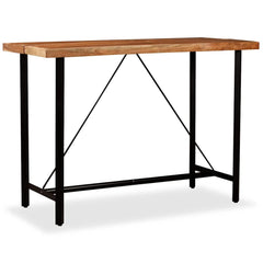 Bar Table Solid Acacia Wood