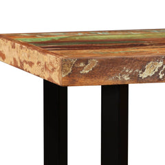 vidaXL Bar Table Solid Reclaimed Wood 120x60x107 cm 5