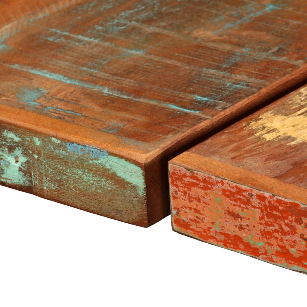 vidaXL Bar Table Solid Reclaimed Wood 150x70x107 cm 4