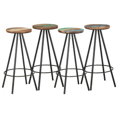 Bar Stools Solid reclaimed wood 4
