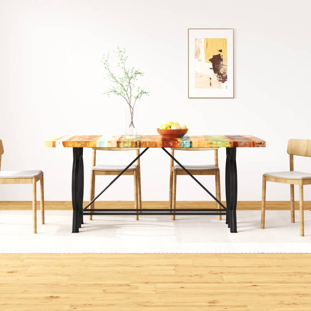 vidaXL Dining Table Solid Reclaimed Wood 180 cm 1