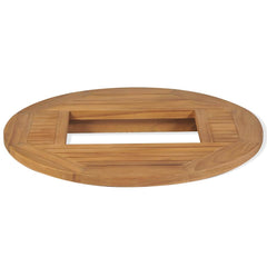43807 vidaXL Beer Crate Tabletop Teak 70 cm 3