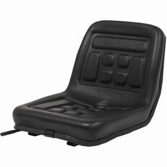 vidaXL Universal Tractor Seat Black 1