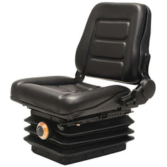 142319 vidaXL Forklift & Tractor Seat with Suspension and Adjustable Backrest 1