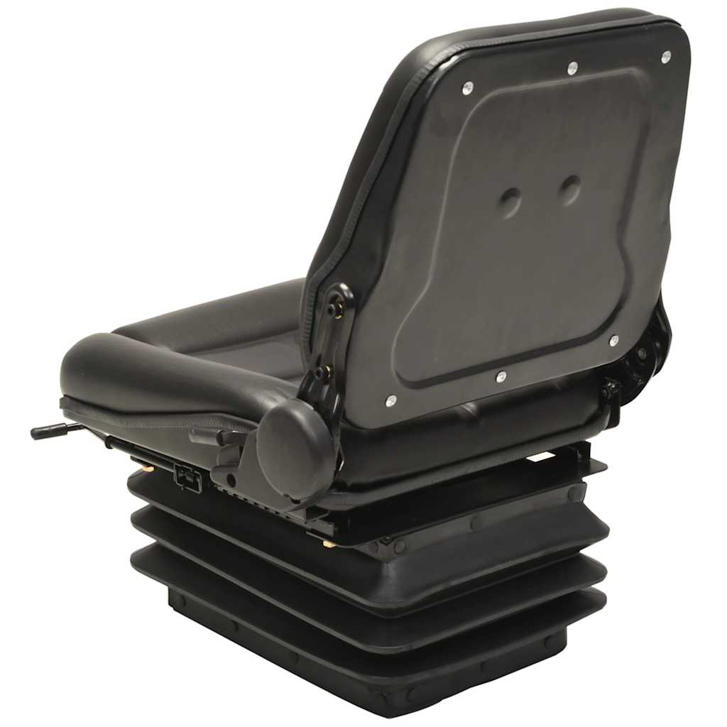 142319 vidaXL Forklift & Tractor Seat with Suspension and Adjustable Backrest 3