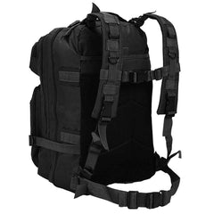 vidaXL Army-Style Backpack 50 L Black 3