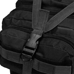 vidaXL Army-Style Backpack 50 L Black 4