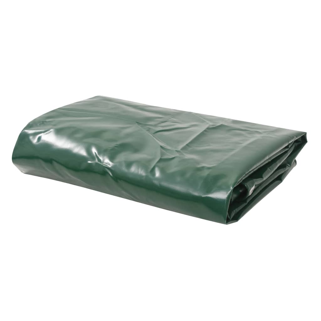 Tarpaulin 650 g/m² with Eyelets Green