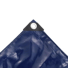 vidaXL Tarpaulins Blue 3 x 3 m Canvas with PVC Coating 4