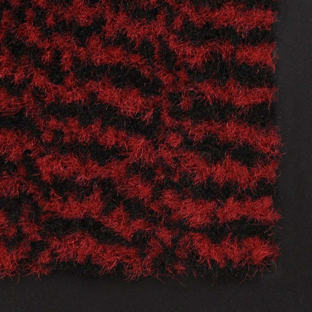 vidaXL Door Mat | Red | Polypropylene | 80x120cm |  Durable | Door Mat 4