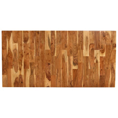 vidaXL Dining Table Solid Acacia and Mango Wood 180x90x76 cm 6