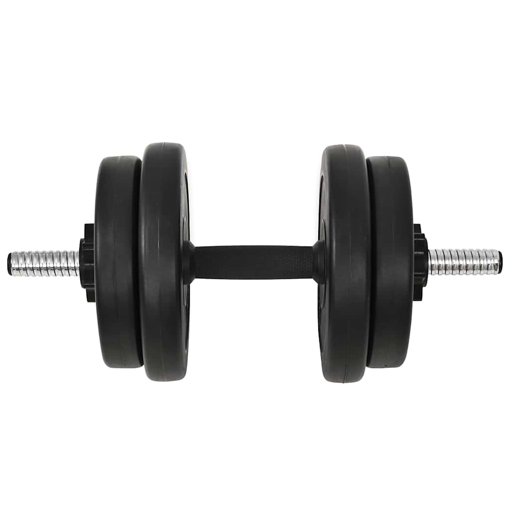 vidaXL 14 Piece Dumbbell Set 20 kg 5