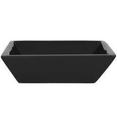 Basin Square Ceramic 41,5x41,5x12 cm Black