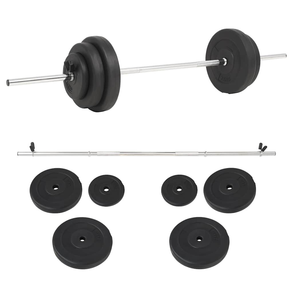 Barbell Set 30 kg Barbell 30 kg (7.5/5/1.25kg)