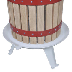2 Piece Fruit & Wine Press and Crusher 12 l