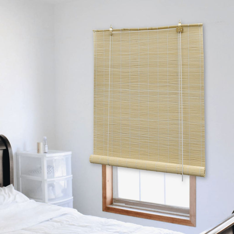 Roller Blind Bamboo 150x160 cm Natural