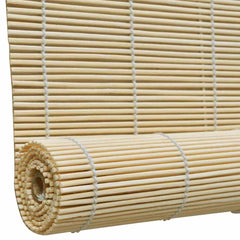vidaXL Roller Blind Bamboo 100x220 cm Natural 5
