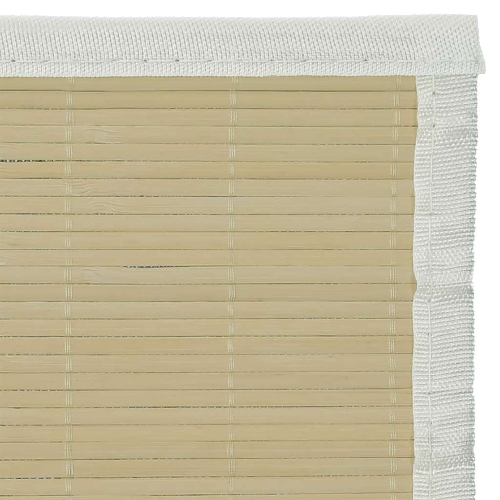 vidaXL Rug Bamboo 160x230 cm Natural 4