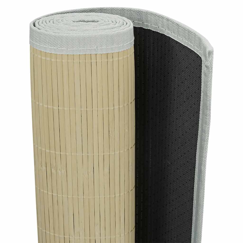 vidaXL Rug Bamboo 160x230 cm Natural 5