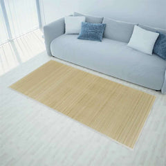 vidaXL Rug Bamboo 160x230 cm Natural 1