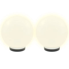 vidaXL Bowl Lamp | Set of 2 | White | Polymethyl methacrylate | Small 3