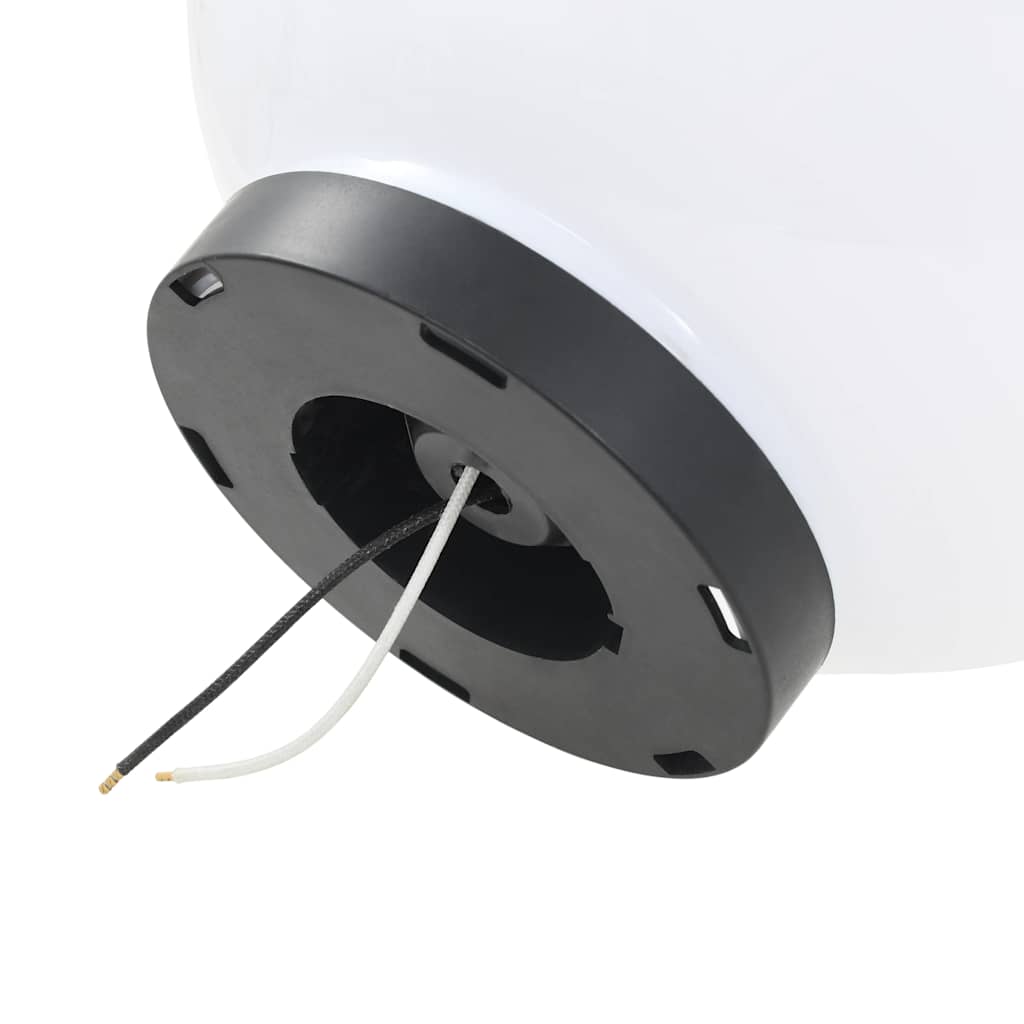 vidaXL Bowl Lamp | Set of 2 | White | Polymethyl methacrylate | Small 6