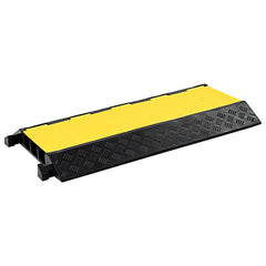 vidaXL Cable Protector Ramp 3 Channels Rubber 93 cm 1