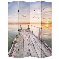 Folding Room Divider Lake 160 x 170 cm 4
