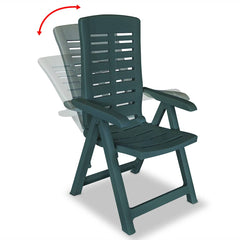 Reclining Folding Chairs Plastic 2