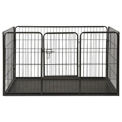 Puppy Playpen Steel 123x77.5x74.5 cm