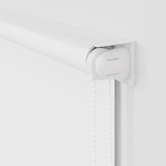 Shower Roller Blind 140 x 240 cm Plain white