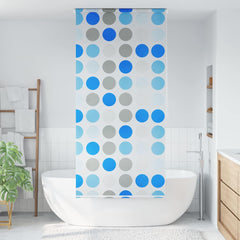 vidaXL Shower Roller Blind 120x240 cm Circle 1