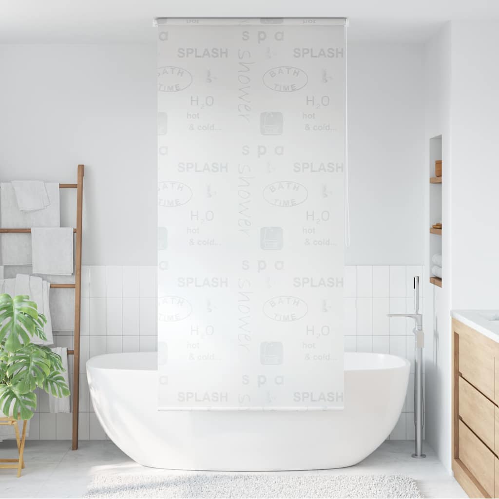 vidaXL Shower Roller Blind 120x240 cm Splash 1