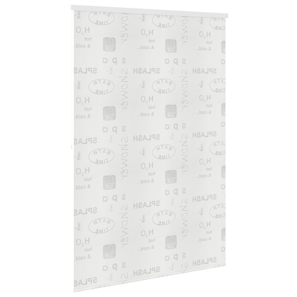 vidaXL Shower Roller Blind 160x240 cm Splash 4