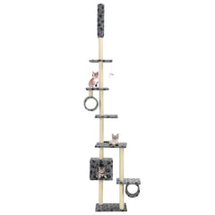 vidaXL Cat Tree with Sisal Scratching Posts 260 cm
