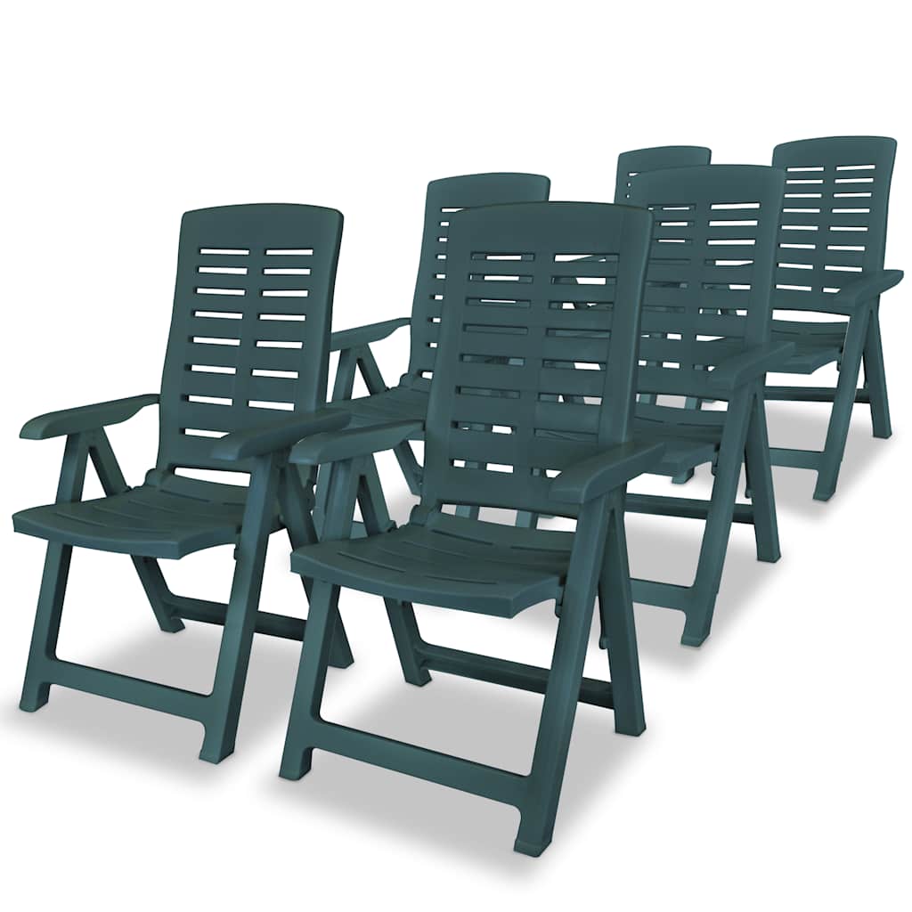 Reclining Folding Chairs Plastic 6