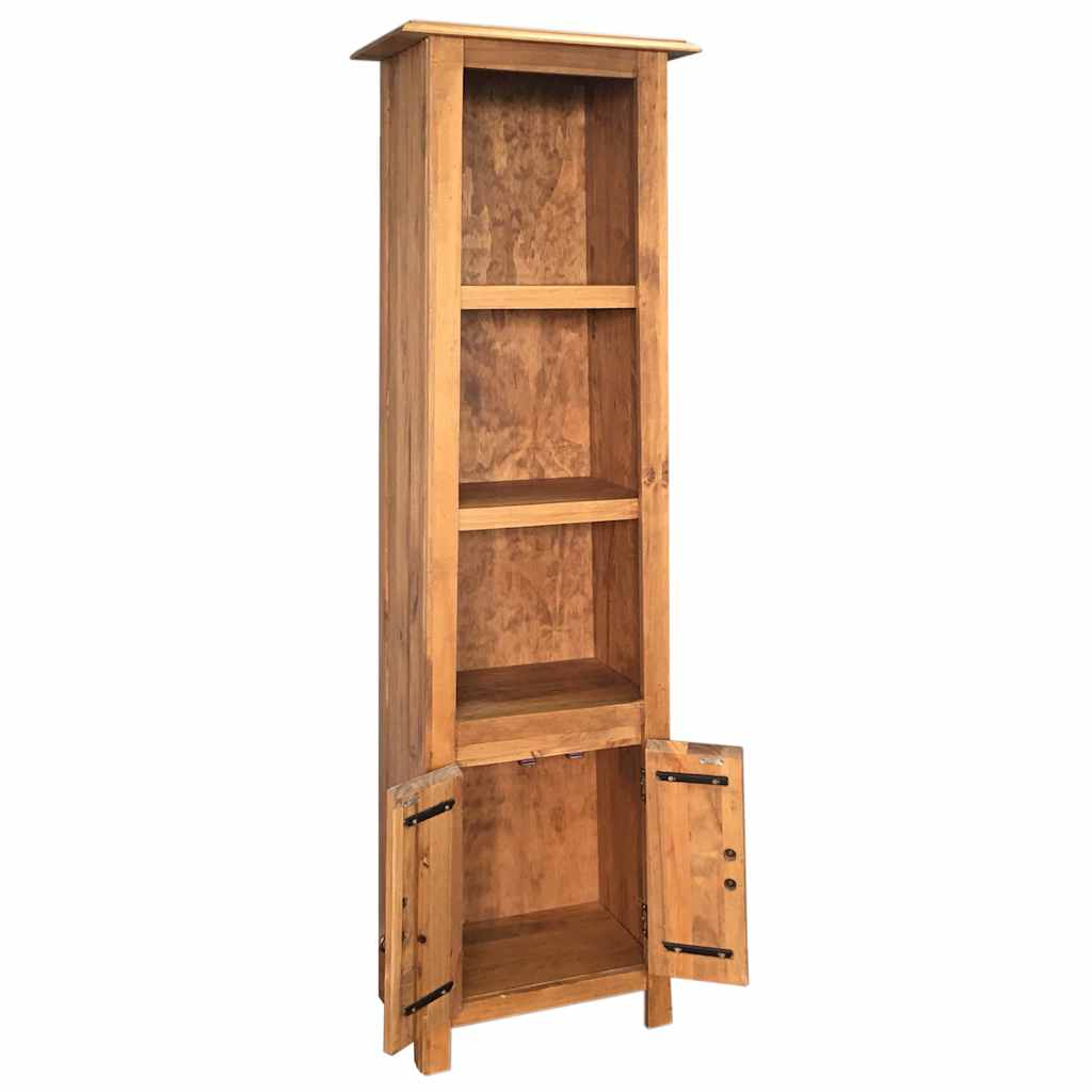 246036 vidaXL Freestanding Bathroom Cabinet Solid Pinewood 48x32x170 cm 4