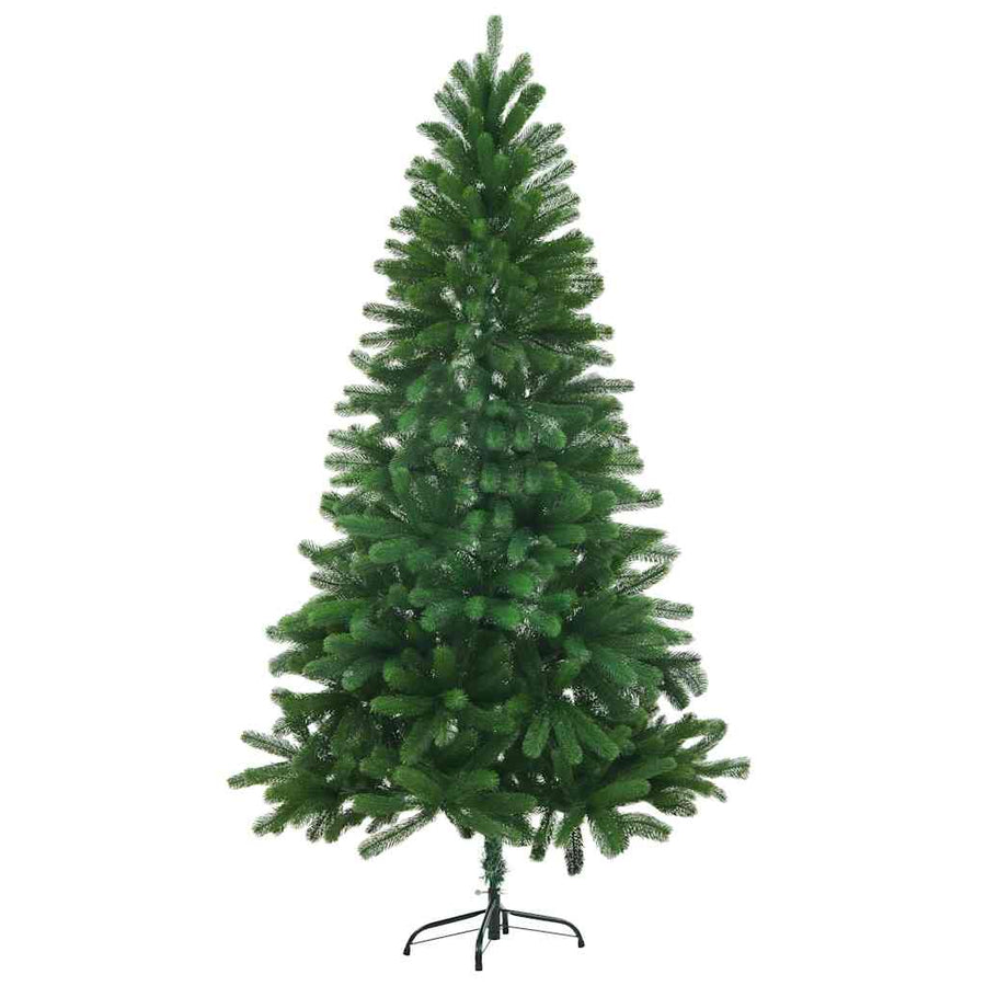vidaXL Faux Christmas Tree Lifelike Needles 150 cm Green 1