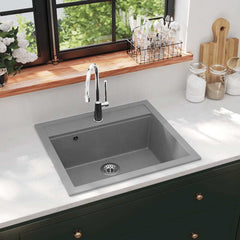 Sink Granite Grey 565 mm 510 mm