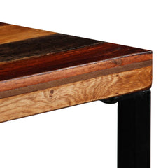 vidaXL Bar Table Solid Reclaimed Wood 70x70x106 cm 5
