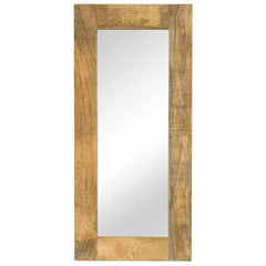 Mirror Solid Mango Wood 50 x 110 cm