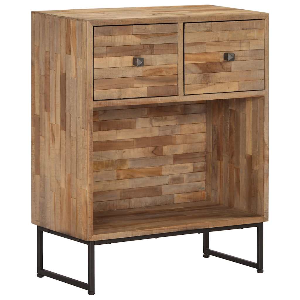 246080 vidaXL Sideboard Reclaimed Teak Wood 60x30x75 cm 4