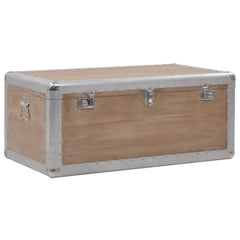 246124 vidaXL Storage Box Solid Fir Wood 91x52x40 cm Brown 3