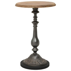 vidaXL End Table Solid Fir Wood 40x64 cm Brown 1