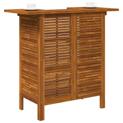 44007 vidaXL Bar Table 110x50x105 cm Solid Acacia Wood 2