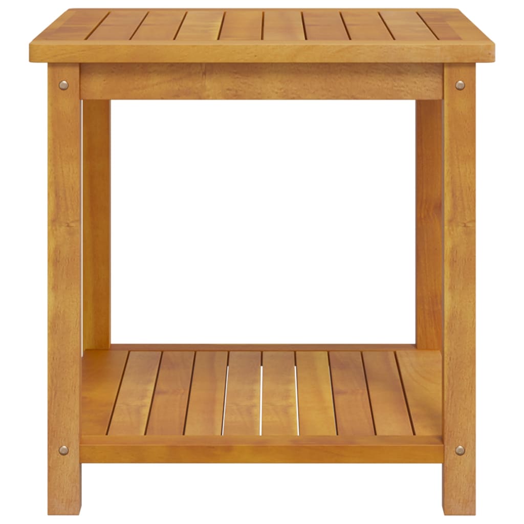 44128 vidaXL Side Table Solid Acacia Wood 45x45x45 cm 4