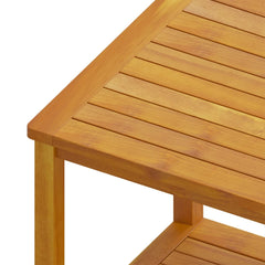 44128 vidaXL Side Table Solid Acacia Wood 45x45x45 cm 5