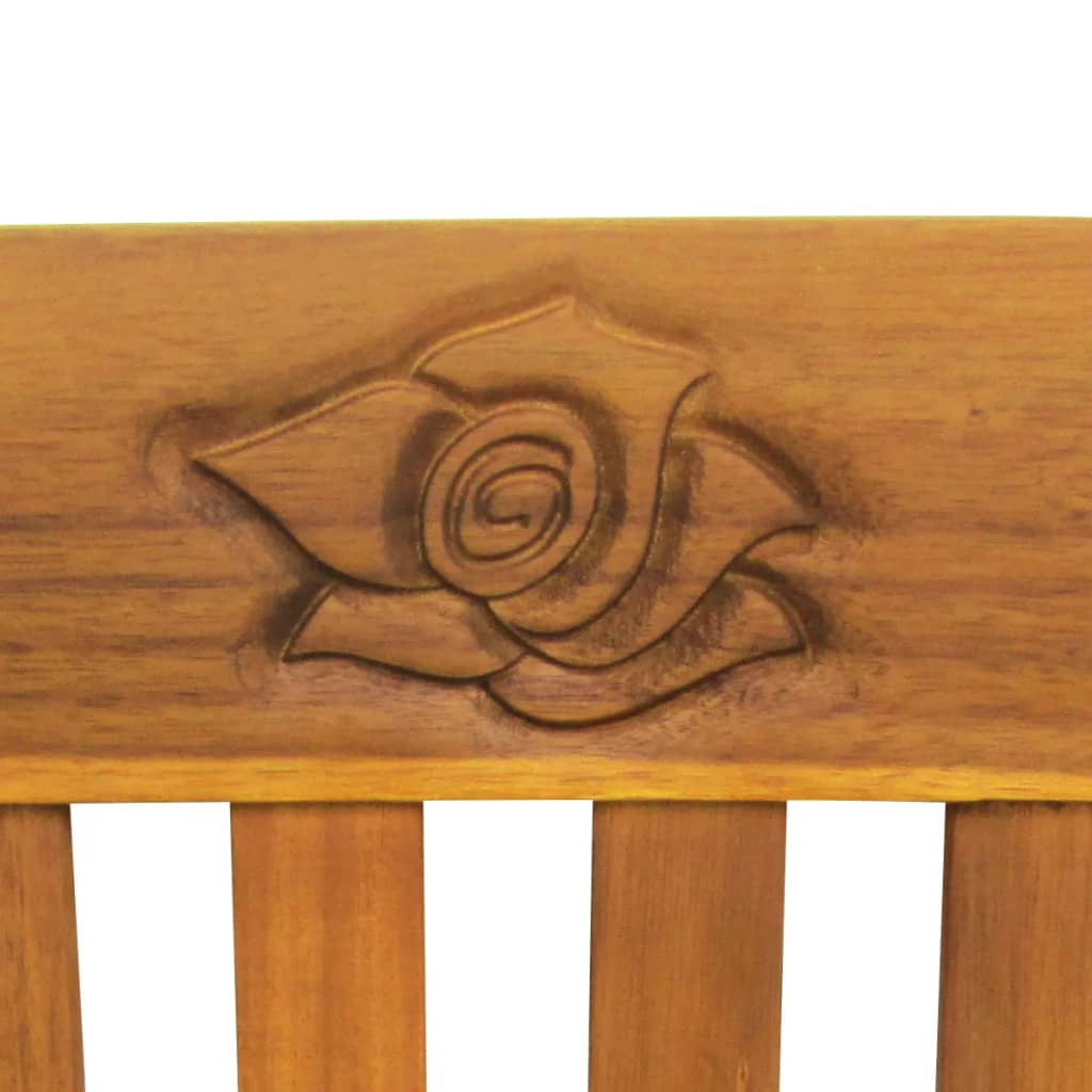 44131 vidaXL Garden Bench 157 cm Solid Acacia Wood 4